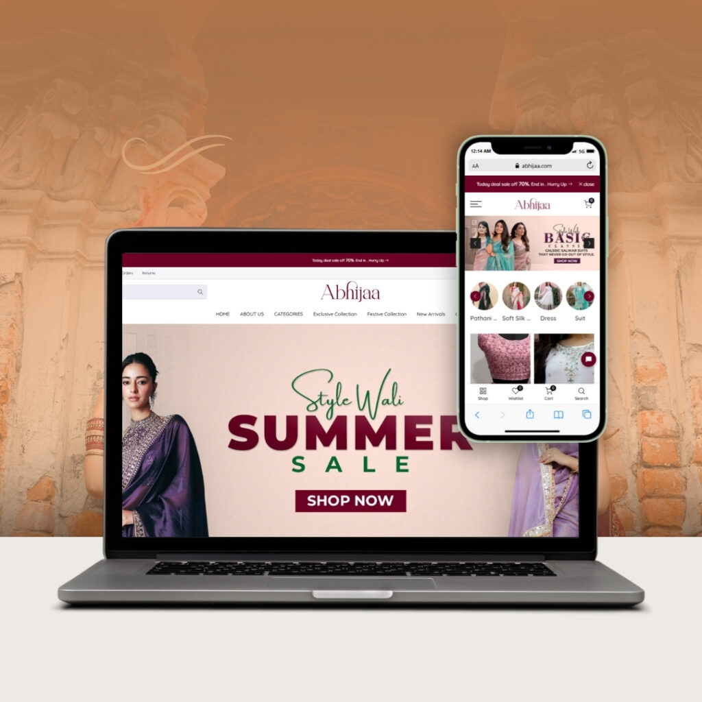 Red and Gold Vibrant Wedding Season Sale Instagram Post 1