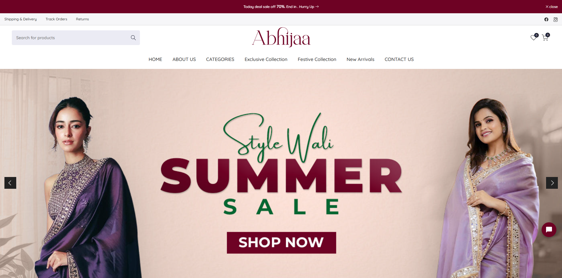 Abhijaa – Fashion for Every Women 1 Screenshot 2025 08 19 001345